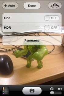 iOS 6 Panorama Option iOS 6 Panorama Option