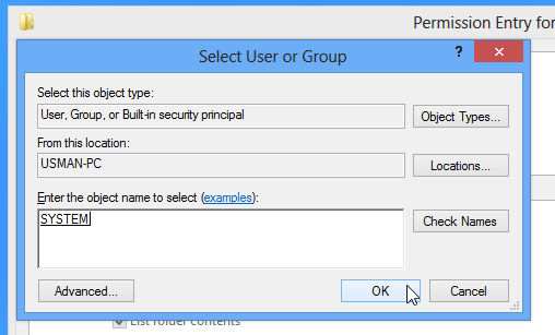 select system select system