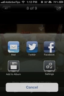 AirFoto iOS Photo Sharing