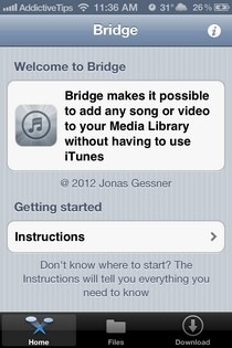 Bridge iOS Instructions Bridge iOS Instructions
