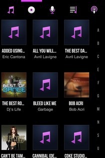CarTunes iOS Albums