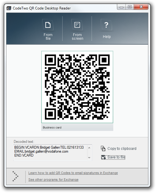 Ключ qr для авторизации