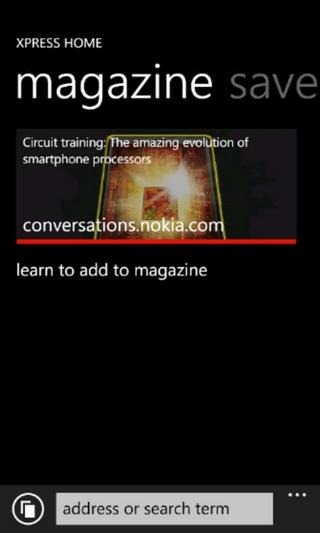 Nokia Xpress WP7 Magzine Nokia Xpress WP7 Magzine