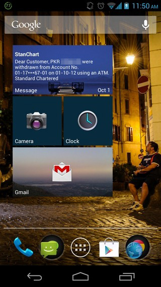 Real-Widget-Android-Sample