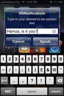 VSNotifications Service VSNotifications Service