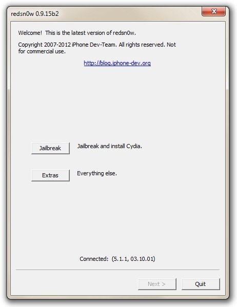 redsn0w 0.9.15b2 Home redsn0w 0.9.15b2 Home