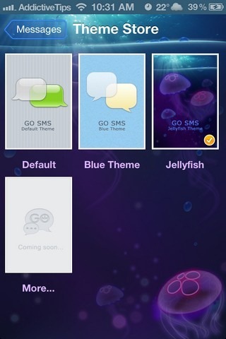GO SMS iOS 5 Themes