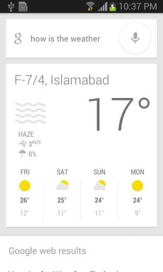 Galaxy S II Google Now Galaxy S II Google Now