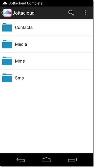 Jottacloud-Android-Browse Jottacloud-Android-Browse