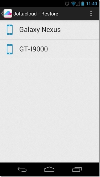 Jottacloud-Android-Devices Jottacloud-Android-Devices
