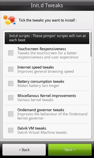 Optimized tweaks. Optimized tweaks