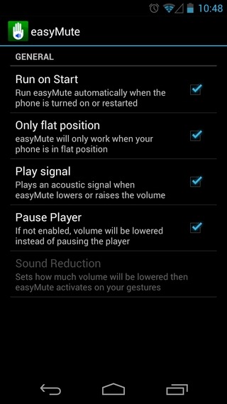 easyMute-Android-Settings