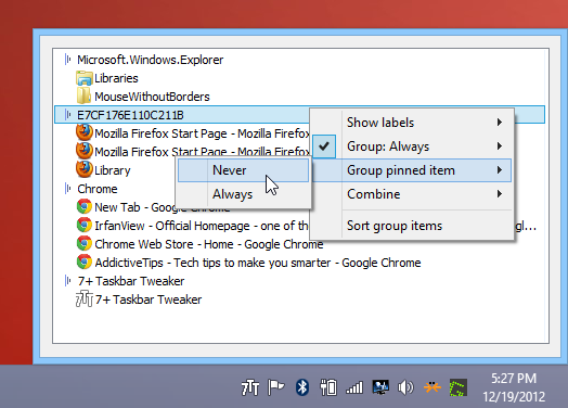 7+ Taskbar Tweaker: The Best Tool To Customize Windows Taskbar
