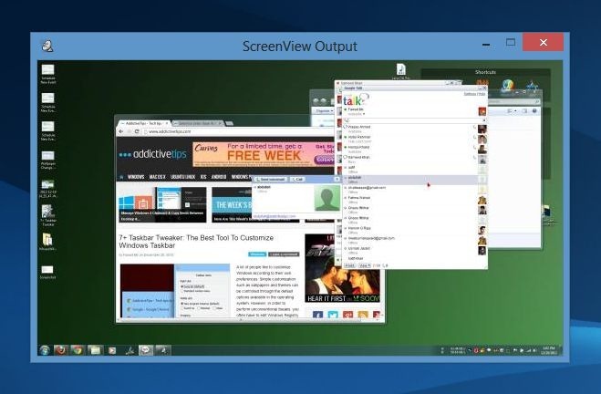 Вывод ScreenView