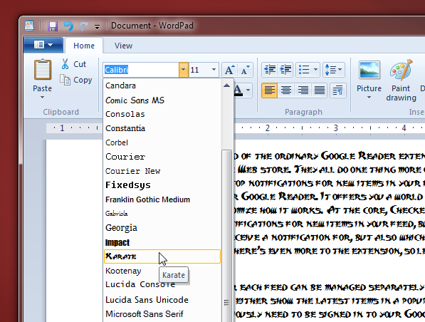 WordPad WordPad