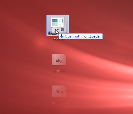 FontLoader for Windows FontLoader for Windows