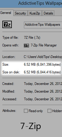 7-Zip-compression