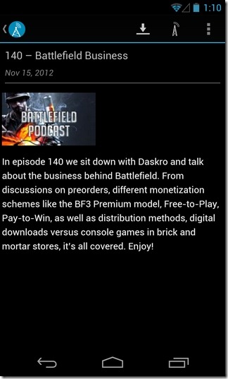 AntennaPod-Android-Episode