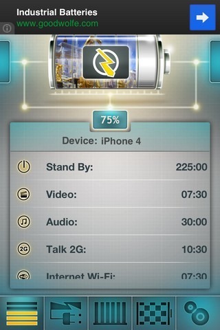 Battery iOS Time Left Battery iOS Time Left