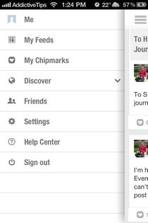 Cooki iOS Menu Cooki iOS Menu