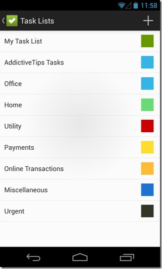 EasyTodo-Android-Lists EasyTodo-Android-Lists