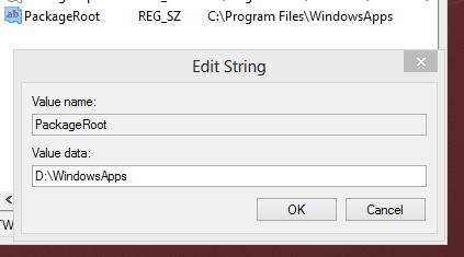 Edit Registry PackageRoot Edit Registry PackageRoot