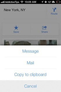 Google Maps iOS 6 Options Google Maps iOS 6 Options