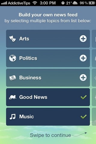 News360 iPhone Setup