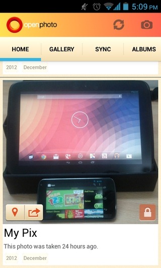 OpenPhoto-Android-Home