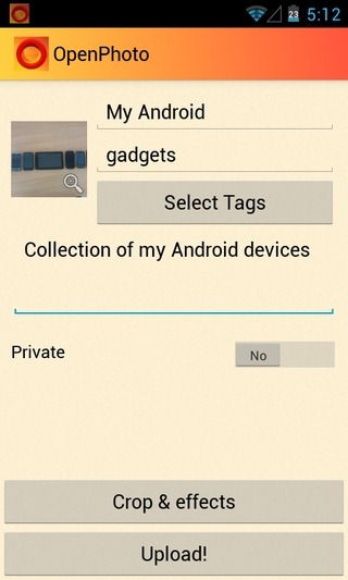 OpenPhoto-Android-Upload