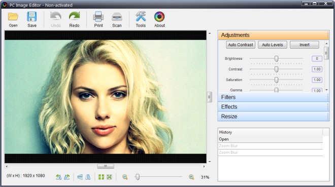 PC Image Editor PC Image Editor