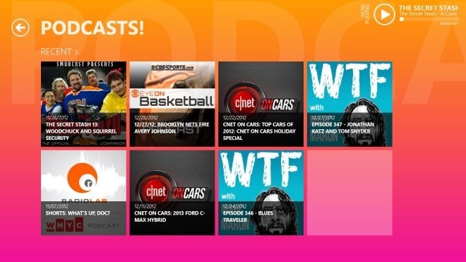 Podcasts! Recent Podcasts! Recent