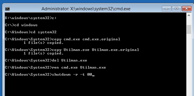 Reset Windows 8 Password Step 8 Reset Windows 8 Password Step 8