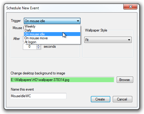 Schedule New Event Trigger Schedule New Event Trigger