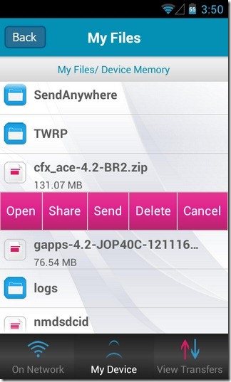 Shareable-Android-Files