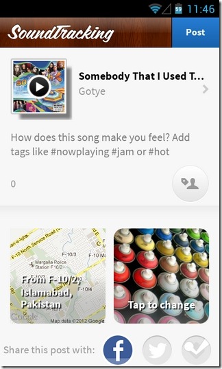 SoundTracking-Android-Post
