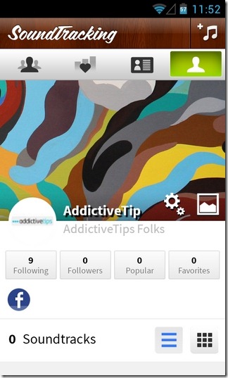 SoundTracking-Android-Profile