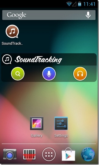 SoundTracking-Android-Widget1