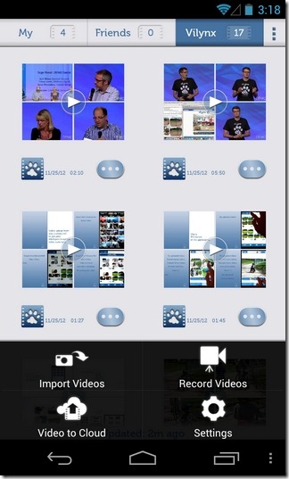Vilynx-Android-Home Vilynx-Android-Home