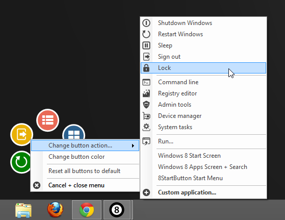 8StartButton Radial Change