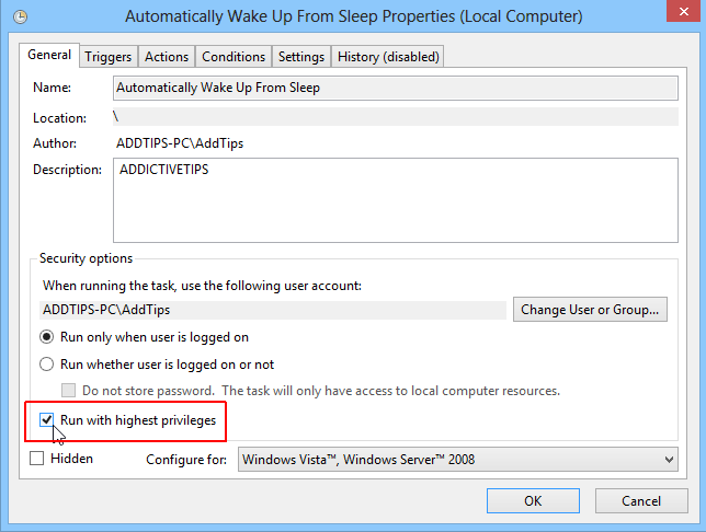 Automatically Wake Up PC From Sleep_Step 8 Automatically Wake Up PC From Sleep_Step 8