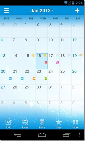 Calendar-Pro-Android-Home Calendar-Pro-Android-Home