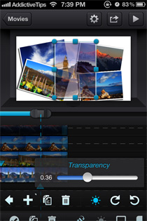 Clip-editing-options