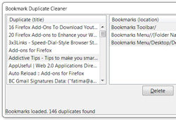 Firefox-Duplicate-Bookmark-Cleaner-add-on