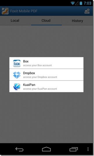 Foxit-Mobile-PDF-Android-Cloud-Options Foxit-Mobile-PDF-Android-Cloud-Options