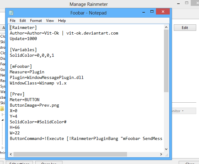 Rainmeter_Windows RT_Skin Edit