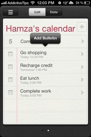 Reminders  iOS Bulletin Reminders  iOS Bulletin