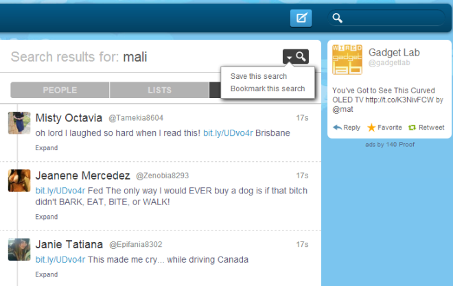Search Tweets Search Tweets