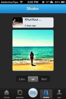 Snapvoice iOS Shake Snapvoice iOS Shake