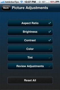 THX tune-up iOS Adjustments THX tune-up iOS Adjustments